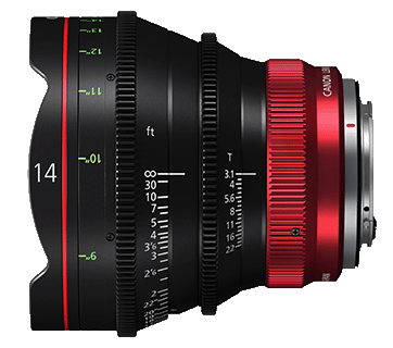Cinema EOS Lenses - CN-R14mm T3.1 L F - Canon India